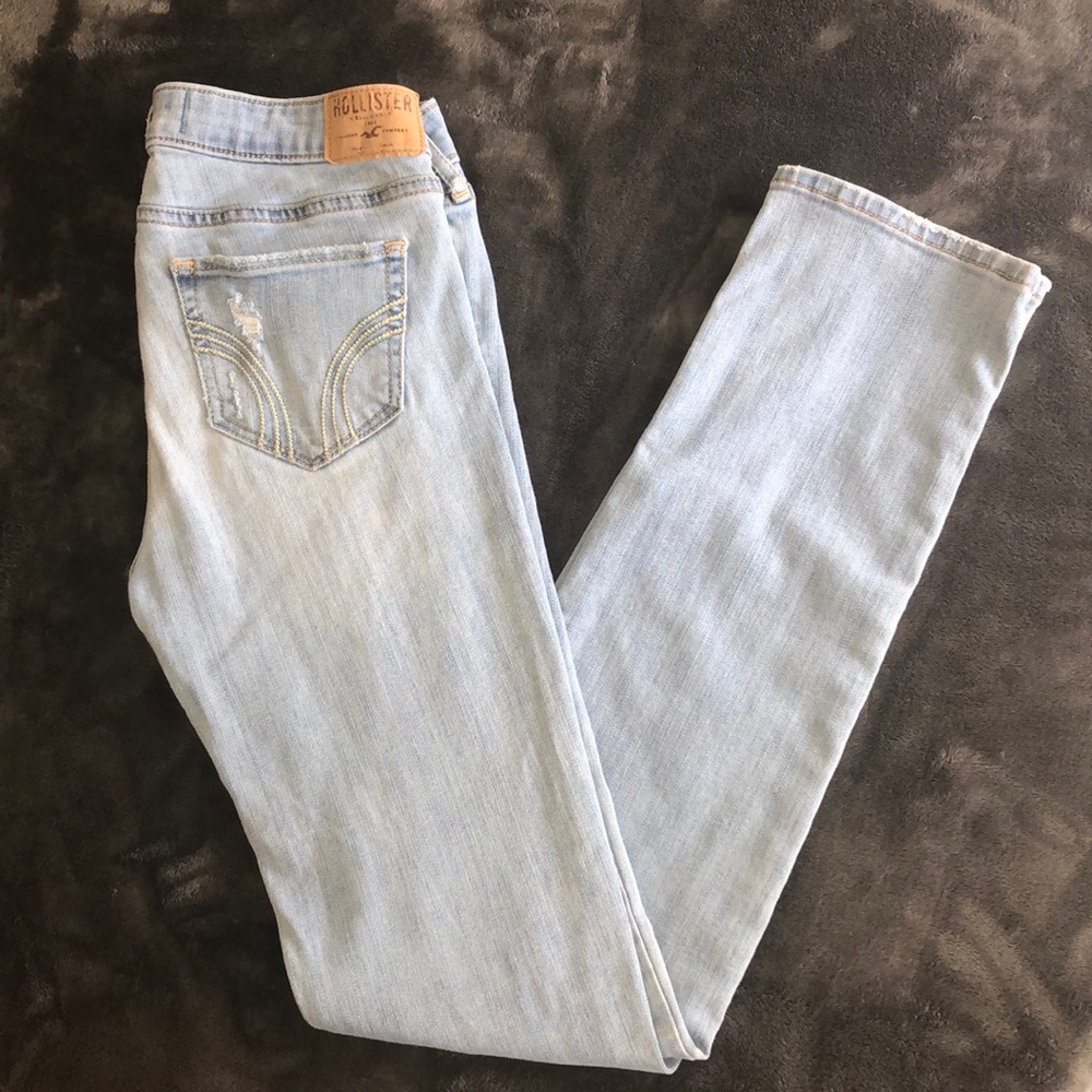 Hollister light blue jeans
